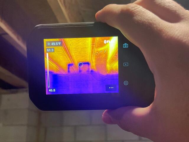 Exposed Basement Rim Joists