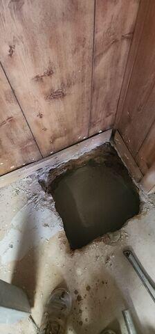Excavation of Two-Inch Holes for SmartJack Base Installation