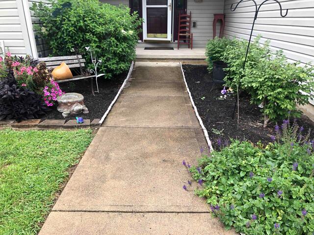Sloping Sidewalk
