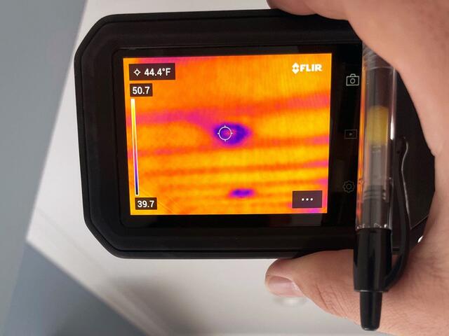 Thermal Imaging Reveals Insulation Gaps and Air Leaks in Attic