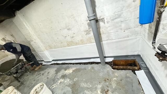 During WaterGuard Install