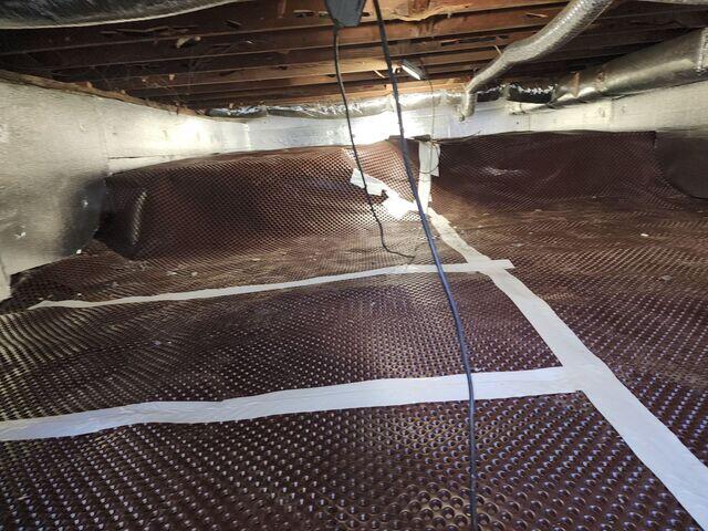 Drainage Matting Applied