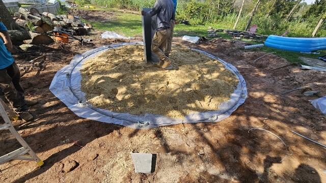 Sand Base Layer - A Smooth Foundation