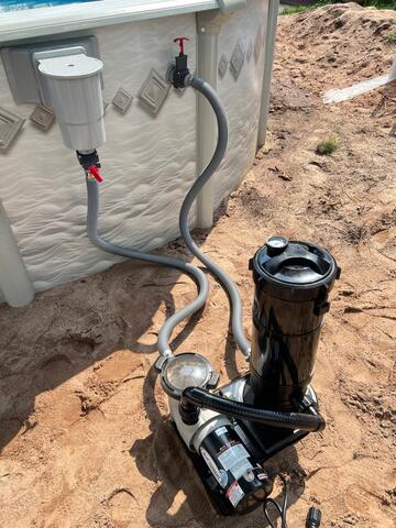 Skimmer & Filtration System Setup