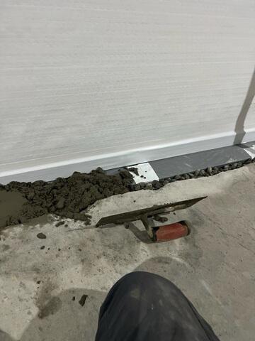 WaterGuard during installation