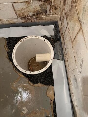 During SuperSump Install