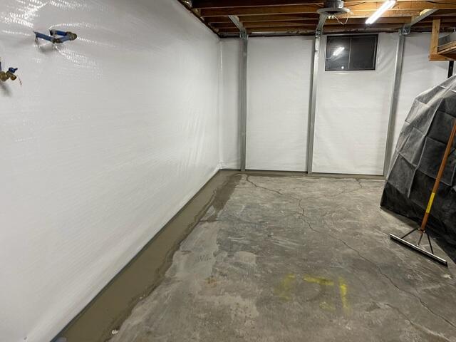 Basement Waterproofing System
