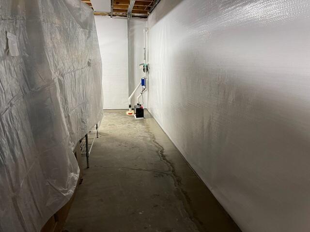 Basement Drainage System