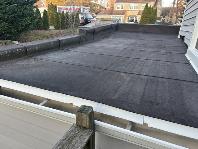 Before: Flat Roof