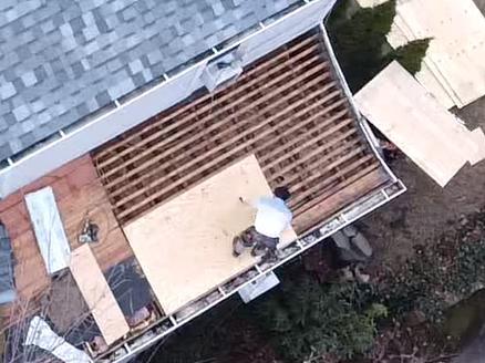 New Decking Is Installed