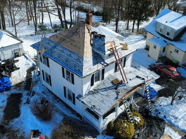 Underlayment Is Applied