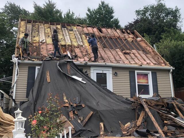 Old Decking Is Removed