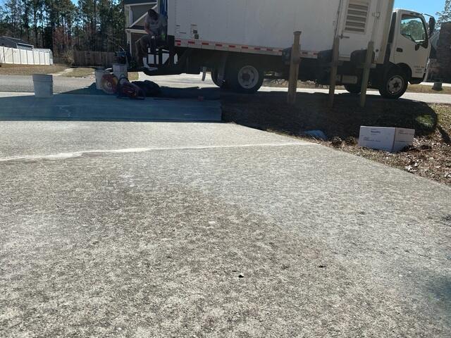 Leveled Driveway