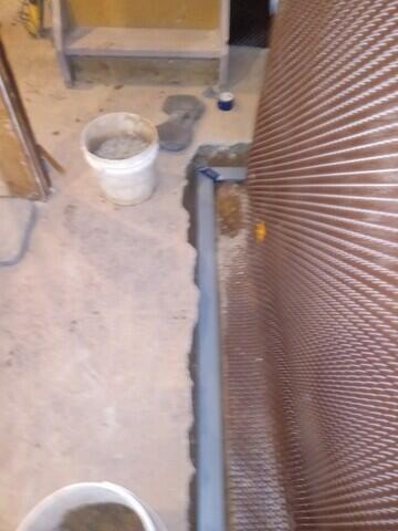 Waterguard in trench