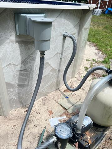 Skimmer and Filter Installation