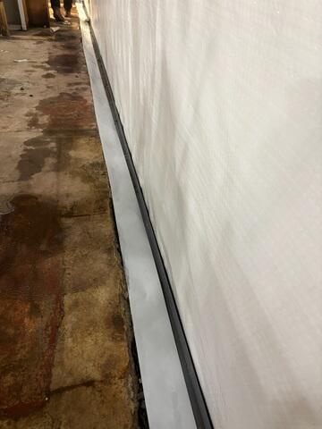 During WaterGuard Install