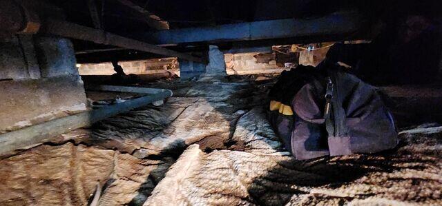 Damp Crawl Space