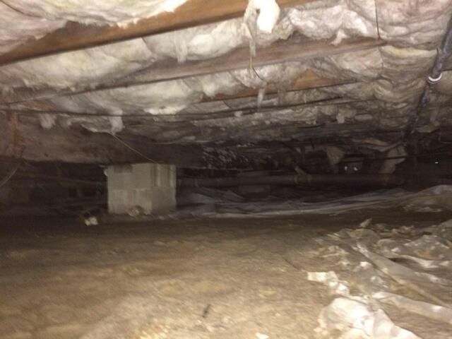 Messy Crawl Space