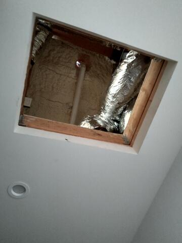 Roof Penetration (from Interior)