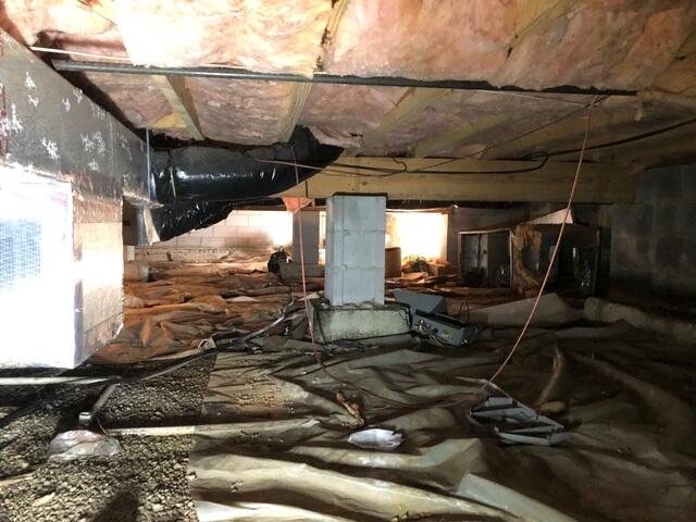 Wet Crawl Space