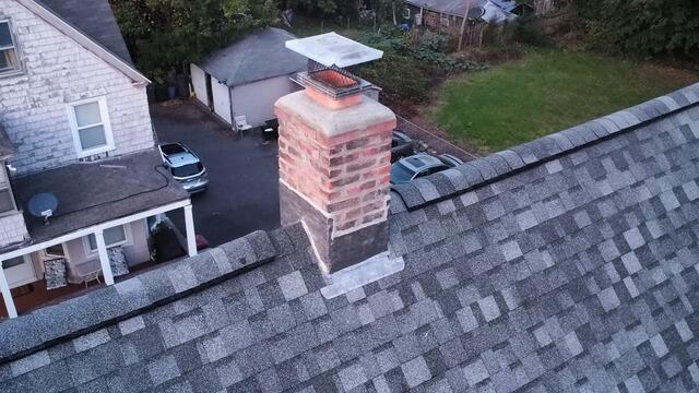 Chimney Gets New Flashing