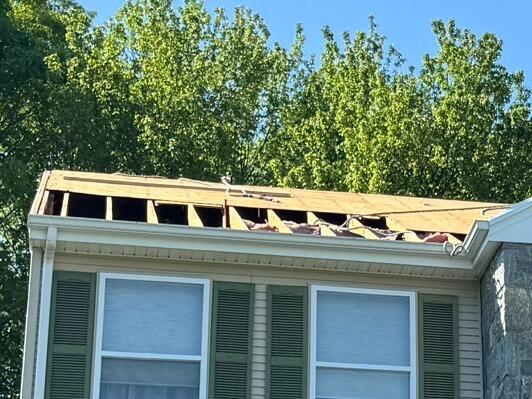 Sheathing Is Examined & Replaced