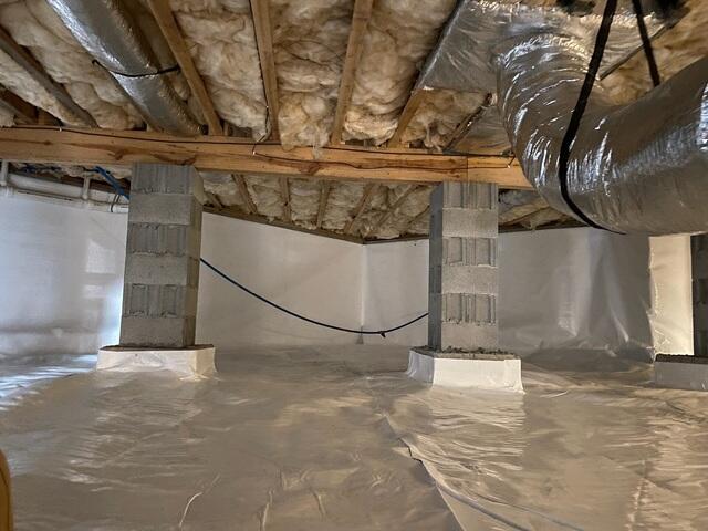 Treated Crawl Space