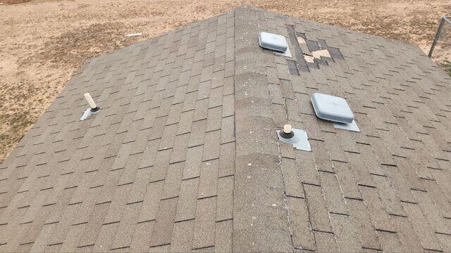 Damage to the other side.