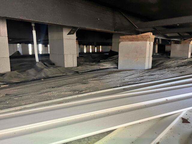 Poor Crawl Space Support