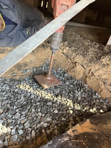 Compacting Stone