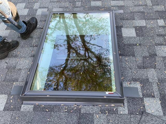 New Skylight Is Installed