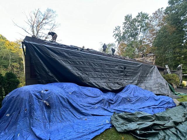The Old Shingles Are Removed