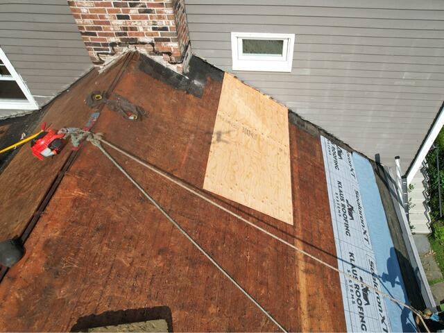 Sheathing Is Inspected & Replaced