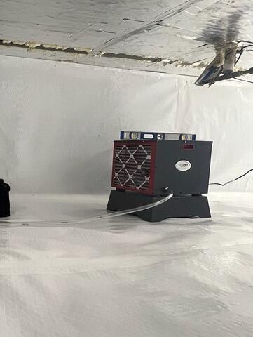 Crawl Space Dehumidifier