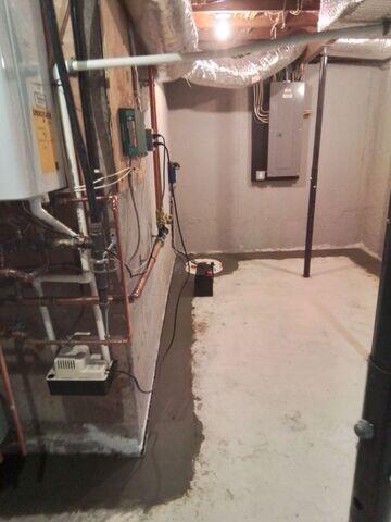 Waterproofing System Installed