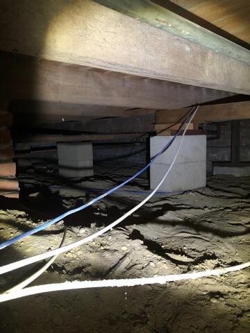 Weakened Support Beams