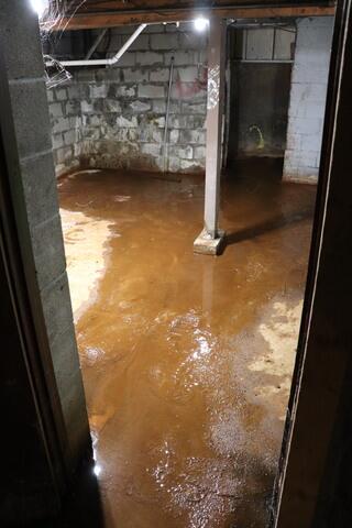 Wet Floors in Basement