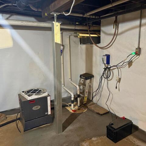 Newly Installed Waterproofing System