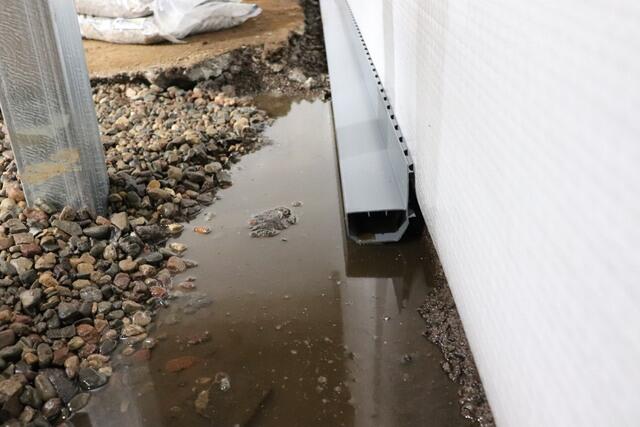 WaterGuard Installed, Puddles Still Visible