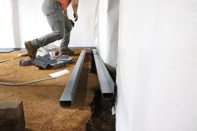 Prepping for WaterGuard Installation