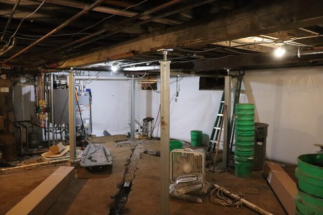 WaterGuard System Being Installed