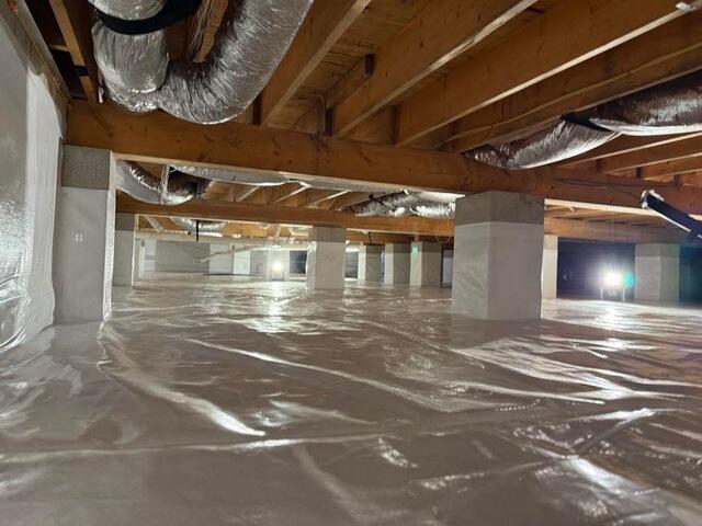 Crawlspace Encapsulated with CleanSpace