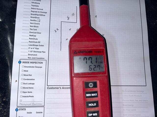 Hygrometer Reading