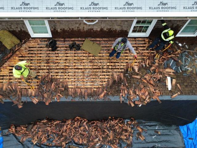 Plank Decking on the Lower Story