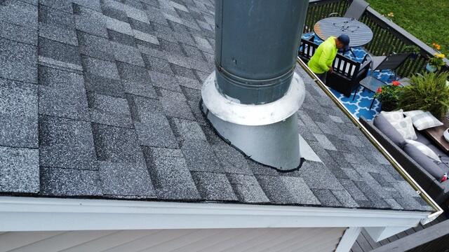 New Pipe Vent Is Installed