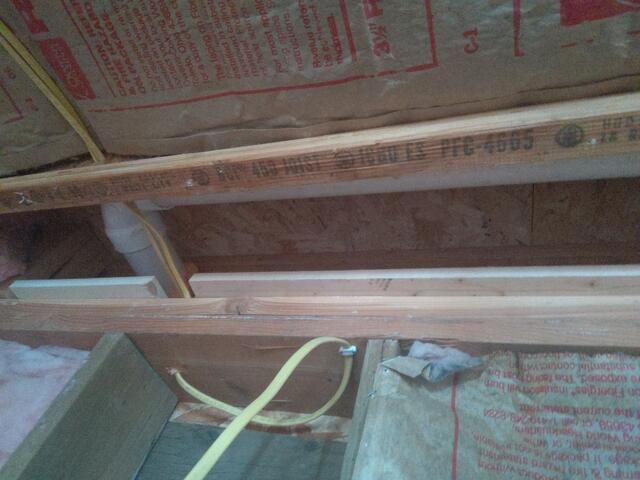 Exiting the Floor Joist