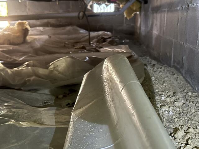 Dirt and Rock Crawlspace