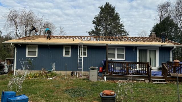New Plywood Is Installed