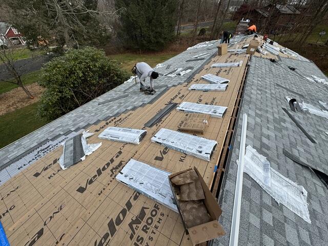 New Shingles Are Installed