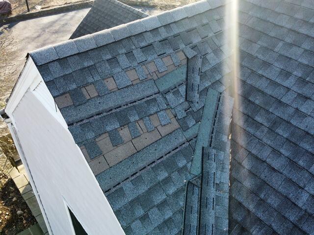 Before: Fallen Shingles